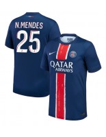 Paris Saint-Germain Nuno Mendes #25 Hjemmedrakt 2024-25 Korte ermer